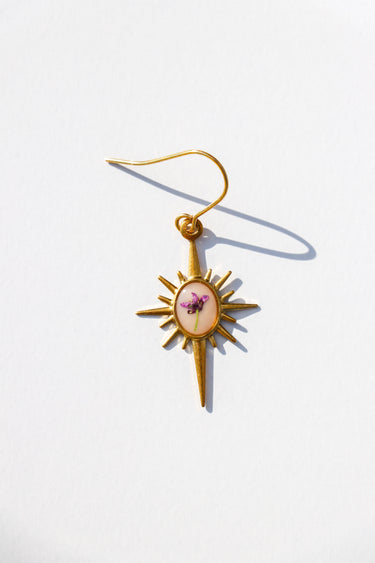 North Star Sweet Alyssum Earrings
